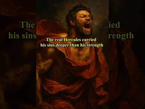 The real Hercules carried his sins deeper than his strength 🥀 #history #art #hercules #disney