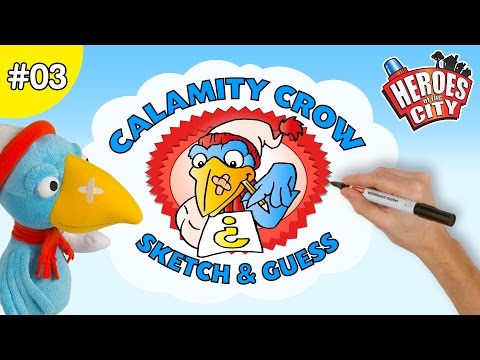 Heroes of the City – Ep 03 Sketch & Guess with Calamity Crow (English)