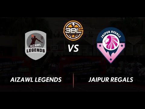 3BL Season 1 Round 5(Bangalore) - Full Game - Day 1 - Jaipur Regals vs Aizwal Legends