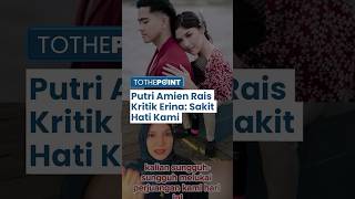 Putri Amien Rais Beri Surat Terbuka pada Kaesang dan Erina yang Flexing saat Indonesia Ricuh Demo