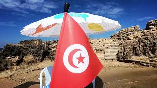 preview picture of video 'Tunisia kayak fishing « la réserve haouaria »'