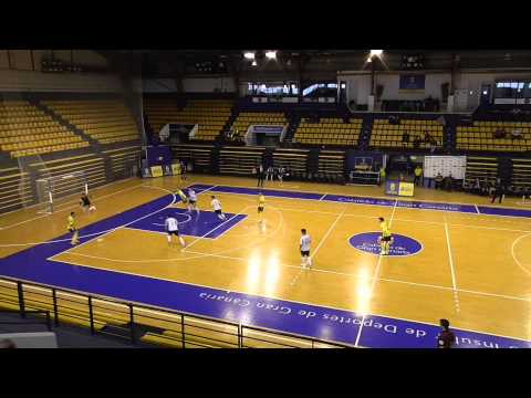 Gran Canaria Colegios Arenas FS (3) - O´Parrulo Ferrol FS (3) Goles 18/01/2015