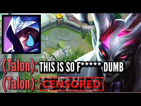 Talon has a Mental Breakdown in all chat (THIS IS HILARIOUS... AND SAD)