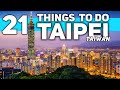 Best Things To Do in Taipei Taiwan 2024 4K