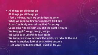 Nicki Minaj - All Things Go - Lyrics
