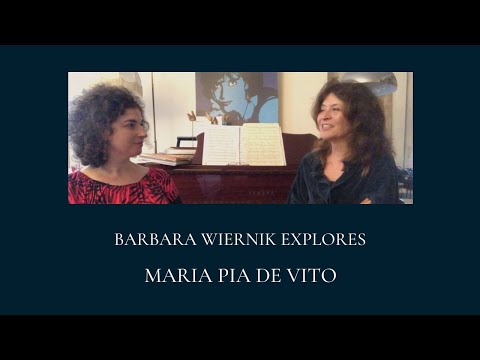 Barbara Wiernik Explores - MARIA PIA DE VITO