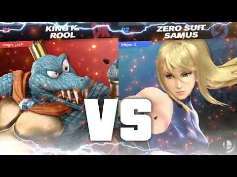 King K. Rool v. Zero Suit Samus (#SSBU)