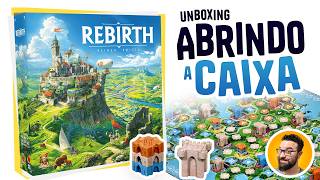 Rebirth | Abrindo a caixa | Unboxing detalhado