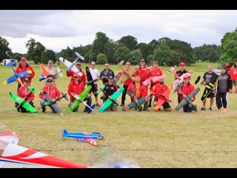 RECORD 27 X RC CAMBRIA FUNFIGHTERS AIRBOURNE MAYHEM AT WESTON PARK - 2018