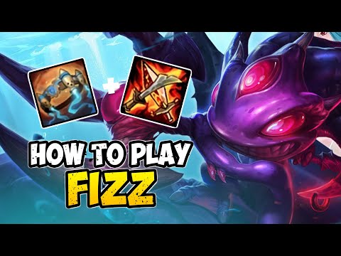 How to Play FIZZ MID for Beginners | FIZZ Guide Season 10 | League of Legends