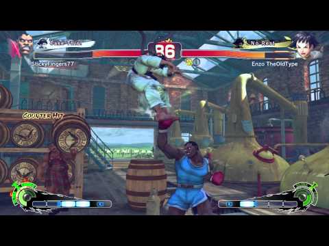 SSF4AE Ranked Asia - StickyFingers77 (Boxer) VS Enzo TheOldType (Makoto)