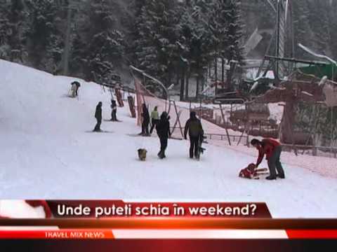 Unde puteti schia in weekend?