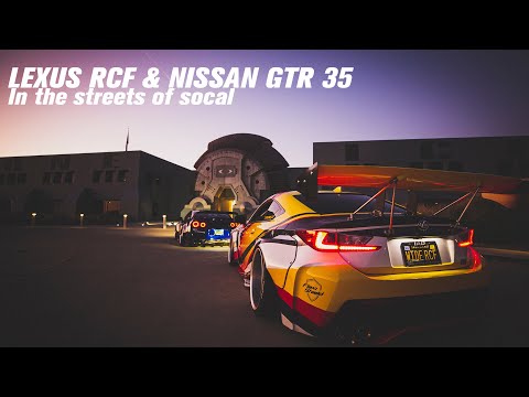 Nissan GTR 35 x Lexus RCF : Pandem Widebody vs Libertywalk Widebody