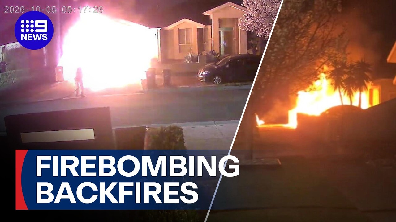 Teenager set on fire in botched Melbourne arson attack | 9 News Australia
