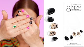 Dashing Diva Glaze Semi - Cured Gel Nails Review Best Drugstore Nails