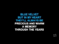 Blue Velvet in the style of Bobby Vinton karaoke ...