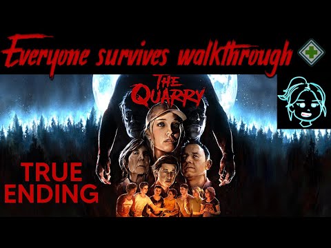 THE QUARRY TRUE ending + all clues and evidences (+26 trophies)