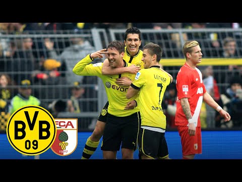 Schieber with the brace! | BVB - FC Augsburg 4:2 | Season 2012/13 | BVB-Throwback
