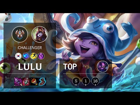 Lulu Top vs Kennen - KR Challenger Patch 10.15