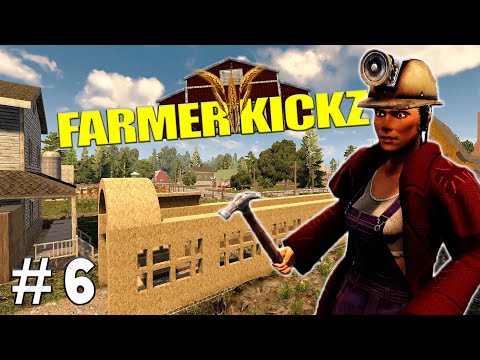 Initial Tunnel Build - 7 Days To Die Farmer Kickz Part 6