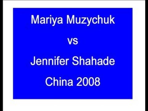 Mariya Muzychuk vs Jennifer Shahade - China 2008