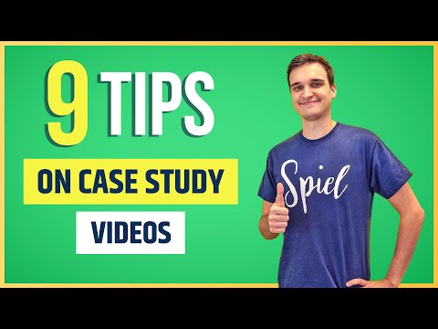 9 Tips For Creating Brilliant Case Study Videos
