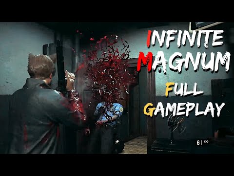 INFINITE MAGNUM | Full Gameplay | HARDCORE | Resident Evil 2 REMAKE
