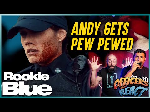 Officers React #33 -  Rookie Blue  (Andy Gets 🔫!)