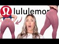 NEW LULULEMON LEGGING TRY ON REVIEW WUNDER TRAIN HIGH RISE TIGHT WITH POCKETS HAUL