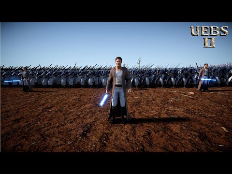 10,000 LASER KNIGHTS & 500,000 HEAVY KNIGHTS vs 3,000,000 ROMAN SOLDIERS | Battle Simulator 2 UEBS 2