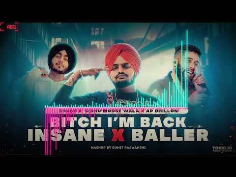 Bi*ch I'M Back Insane X Baller Megamix | Shubh X Sidhu Moose Wala X Ap Dhillon @aliislive786