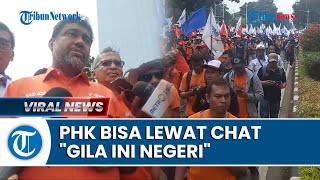Demo Buruh May Day, Said Iqbal: Gila Ini Negeri, Masa PHK Lewat WhatsApp Kayak Orang Mau Cerai Aja