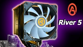 AresGame River 5 RGB CPU Cooler Unboxing and First Look -- A Great Budget Cooling Option UNDER $40