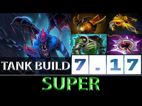 谢俊豪 Super [Night Stalker] Ultimate Tank Build ► Dota 2 7.17