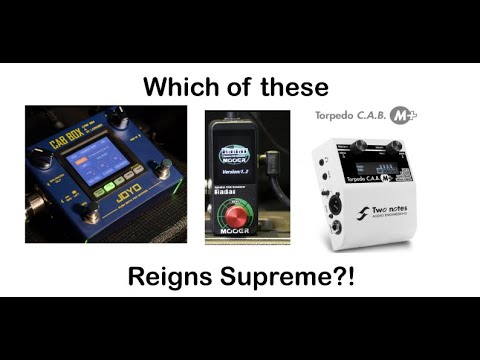 Mooer Radar - Joyo Cab Box - Two Notes Cab M + Comparison