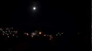 MIDNIGHT IN LERWICK, SHETLAND ISLANDS