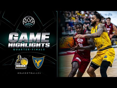 MHP RIESEN Ludwigsburg v UCAM Murcia | Quarter-Finals Highlights | #BasketballCL 2023-24