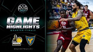 MHP RIESEN Ludwigsburg v UCAM Murcia | Quarter-Finals Highlights | #BasketballCL 2023-24