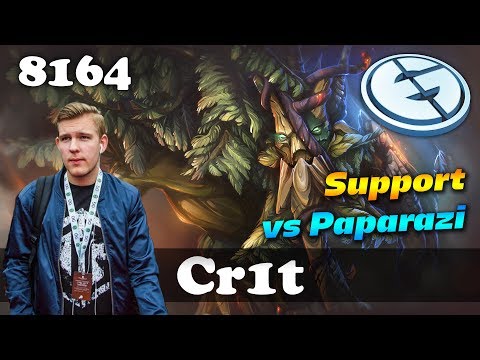 Cr1t- Treant Protector HEAVY SUPPORT vs Paparazi | 8164 MMR Dota 2