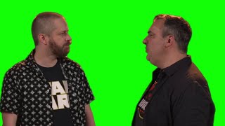 Mike Stoklasa “lay off the booze” Red Letter Media green screen