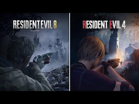 Resident Evil 4 Remake vs Resident Evil 8 Village Comparison
