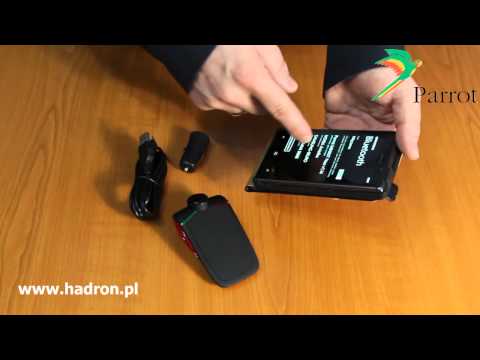 Prezentacja Zestawu głośnomówiącego Parrot minikit Neo glam