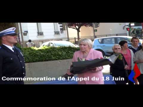 Blanche Doucet - Commémoration de l'Appel du 18 juin 2014