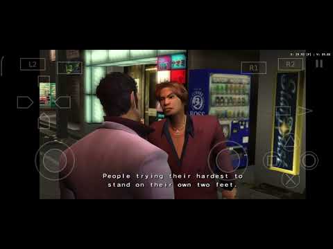 Yakuza Undub PS2(AetherSX2)