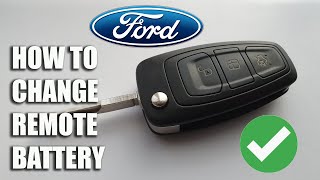 Ford Key Battery Change