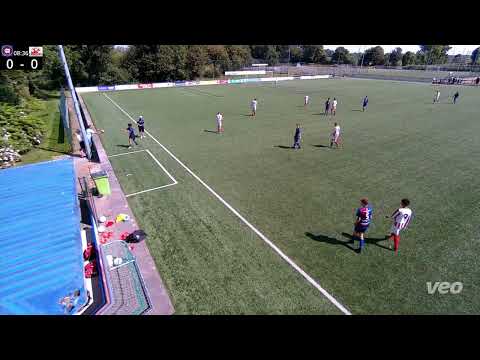 Keeper Sergio FC Abcoude 1e helft  Team opbouw 2024 - Geinoord oefenwedstrijd VEO Cam1 met Analytics