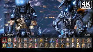 Mortal Kombat X Alien Vs Predator Gameplay