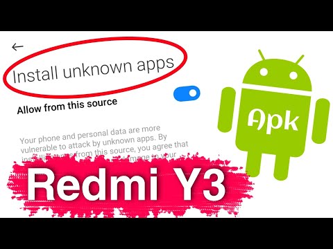 How to Turn Off Unknown Sources in Xiaomi Redmi Y3 | Redmi Y3 Unknown Sources Setting