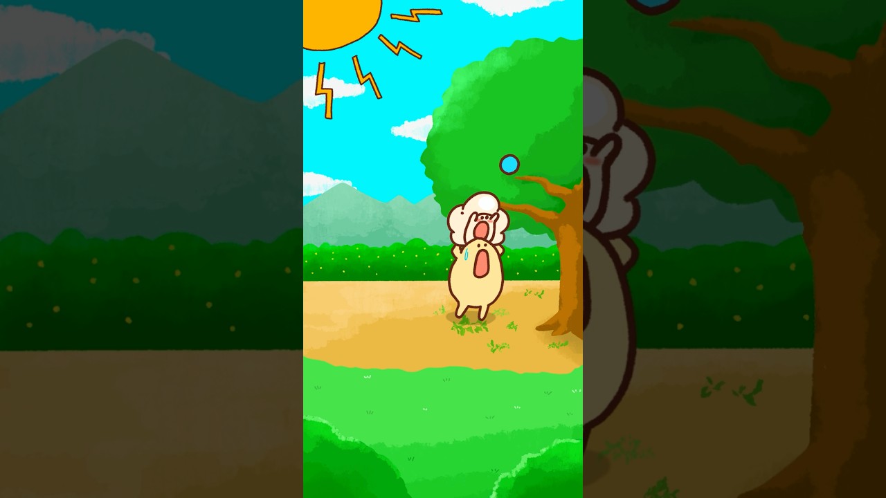 ボールでポッコン🍿