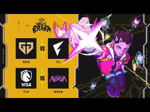 GENG x FL | TLV x NOVA | Game Changers Championship São Paulo | Dia 4
